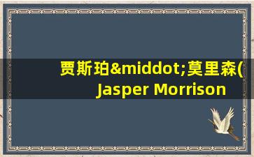 贾斯珀·莫里森(Jasper Morrison)